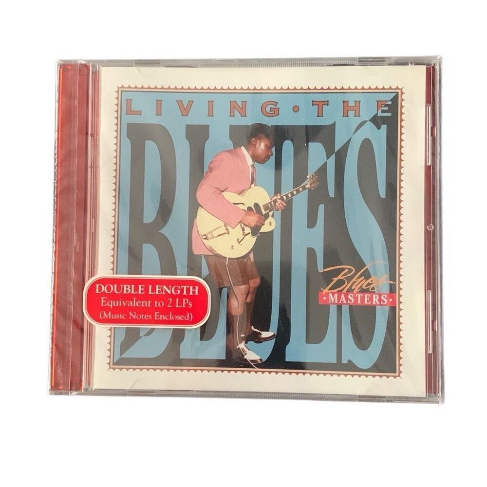 New Music CD Time Life Living the Blues The Blues Masters